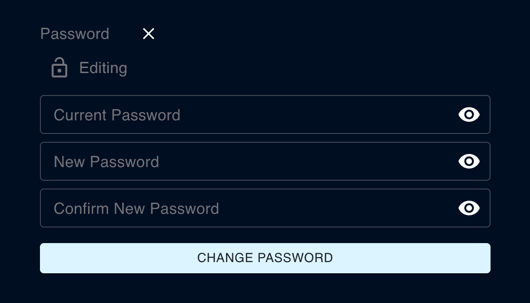 change password