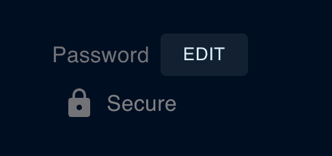 edit password